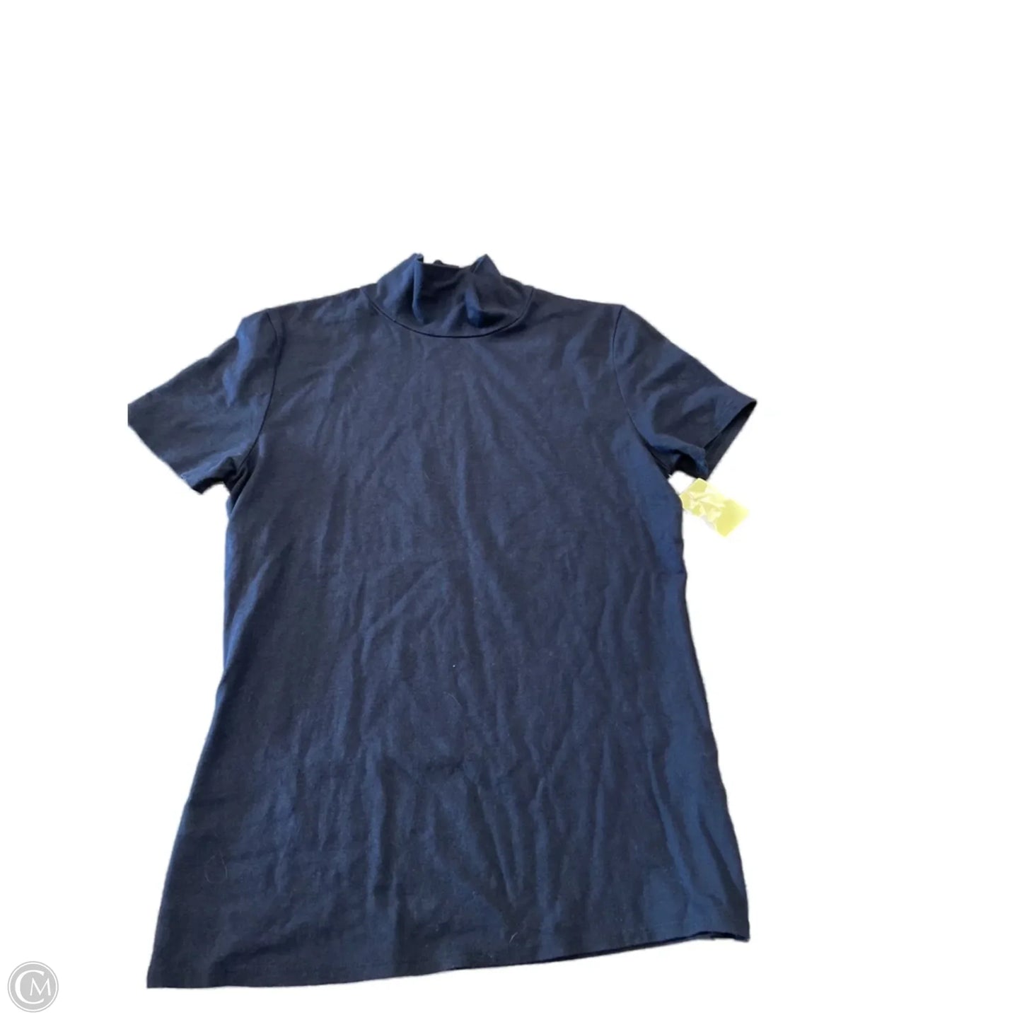 Top Short Sleeve By Philosophy In Navy, Size: S