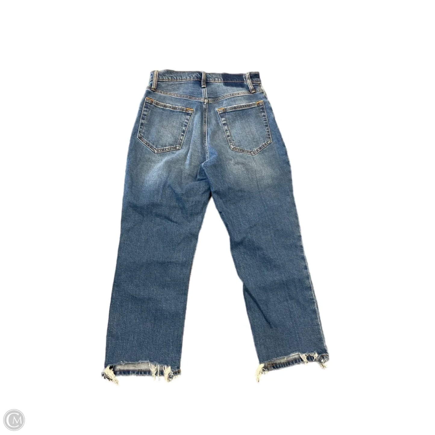 Jeans Straight By Abercrombie And Fitch In Blue, Size: 4
