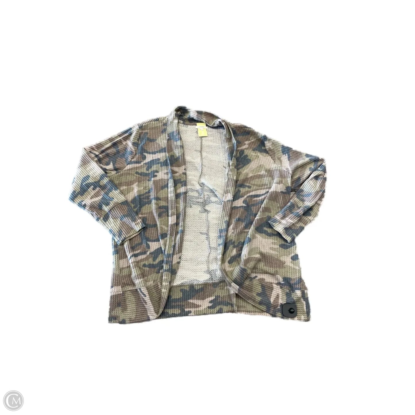 Cardigan By Maurices In Camouflage Print, Size: 2x