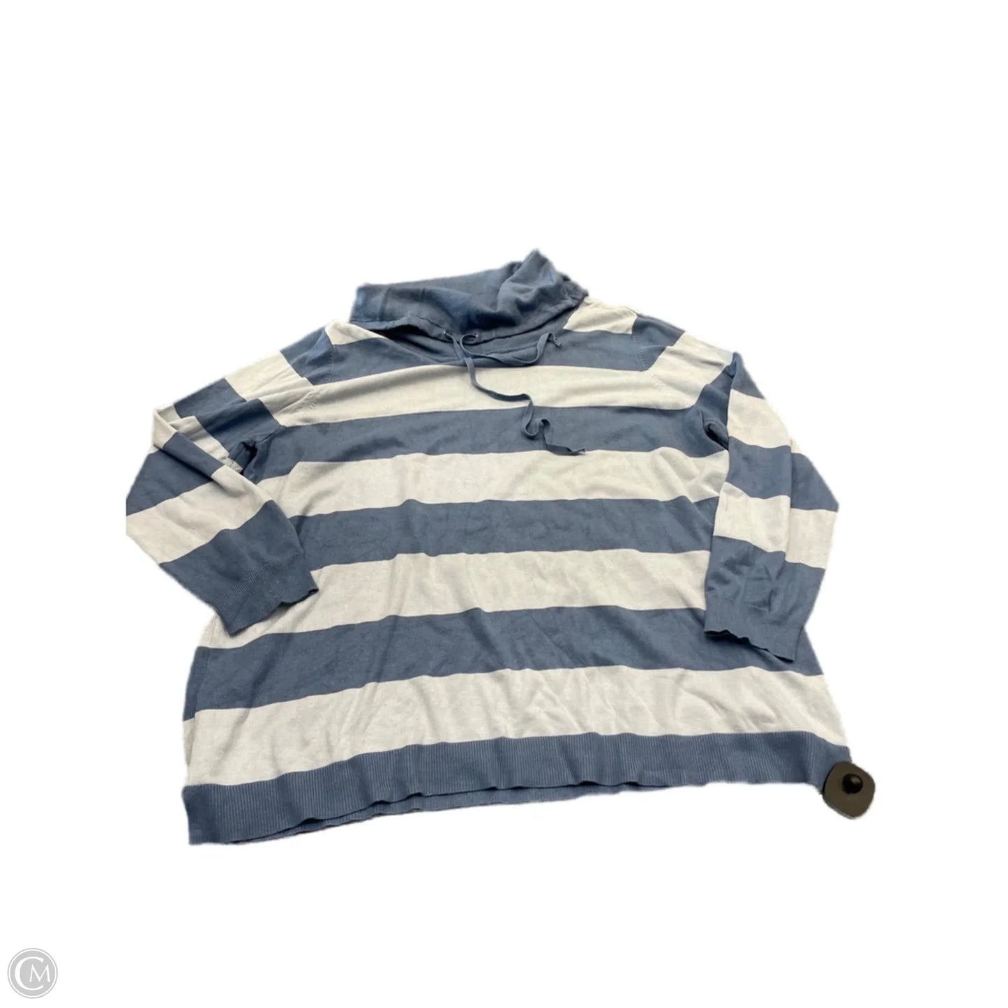 Sweater By Cj Banks In Blue, Size: 2x