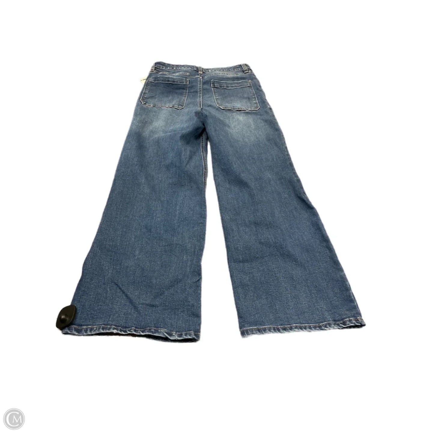 Jeans Wide Leg By Cmc In Blue Denim, Size: 10