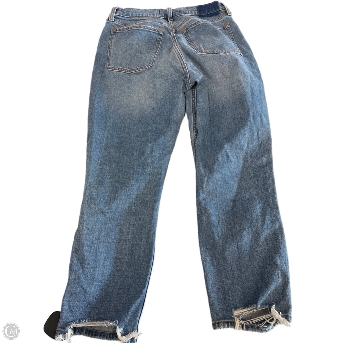 Jeans Boyfriend By Abercrombie And Fitch In Blue Denim, Size: 6