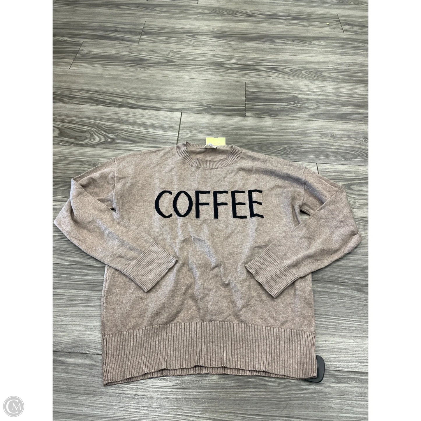 Sweater By Hem & Thread In Brown, Size: S