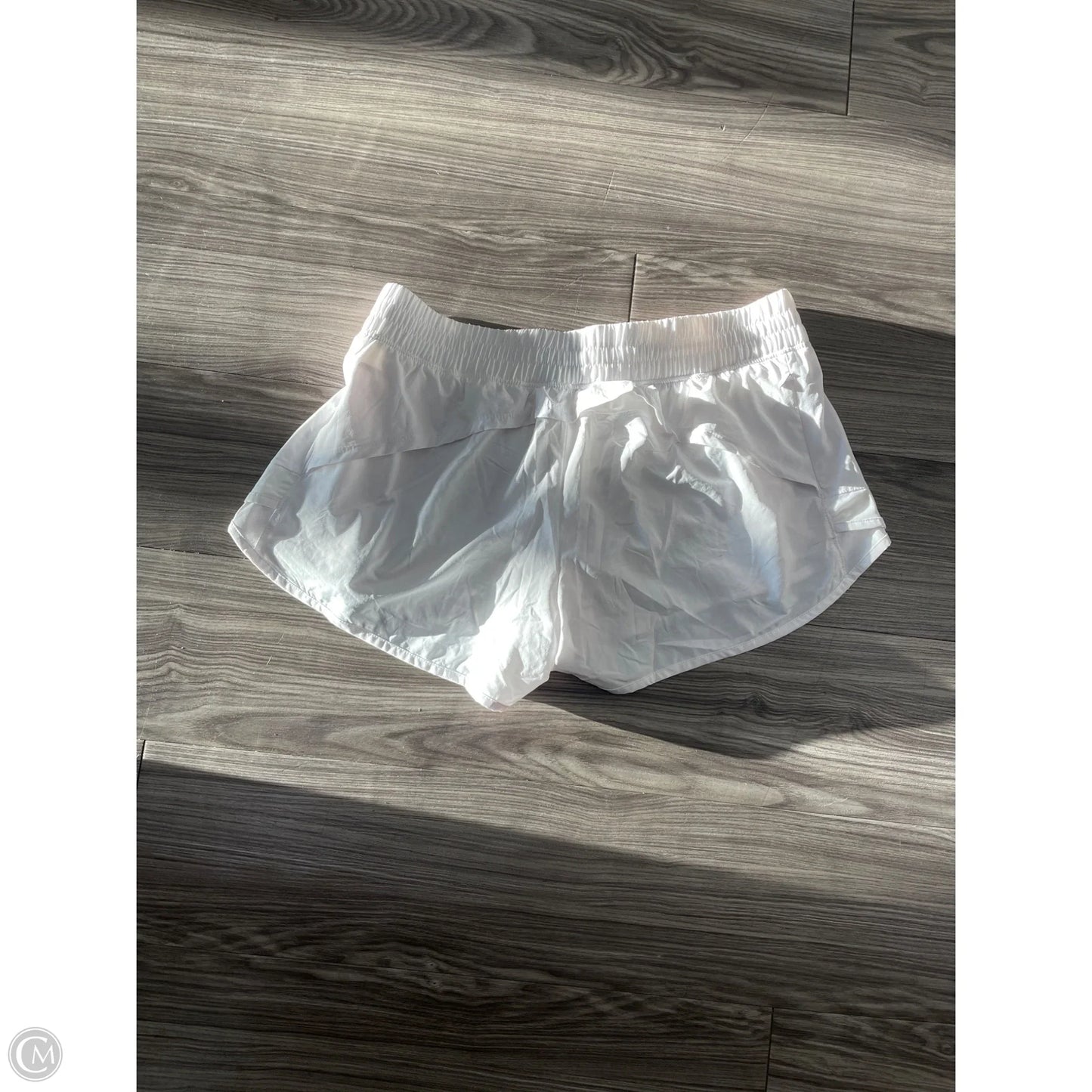 Athletic Shorts By Champion In White, Size: M