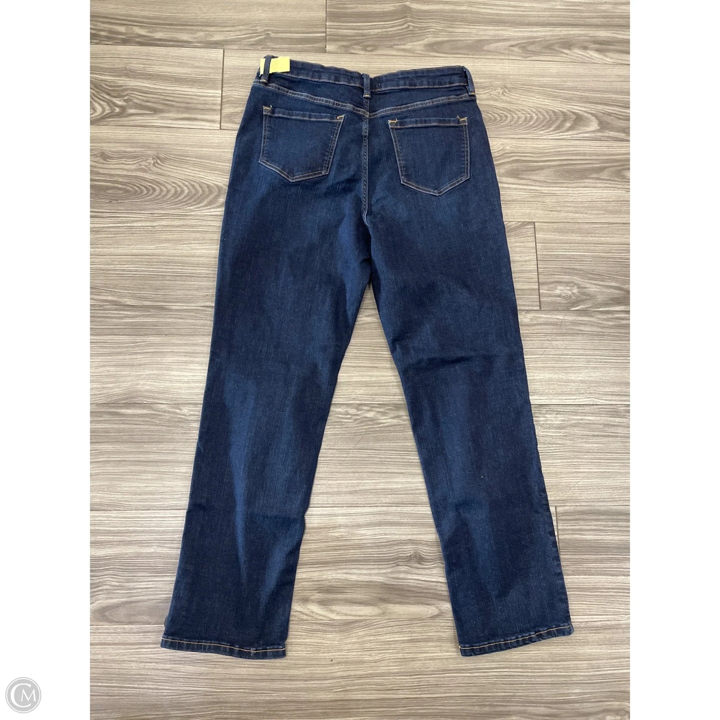 Jeans Straight By Liz Claiborne In Blue Denim, Size: 14