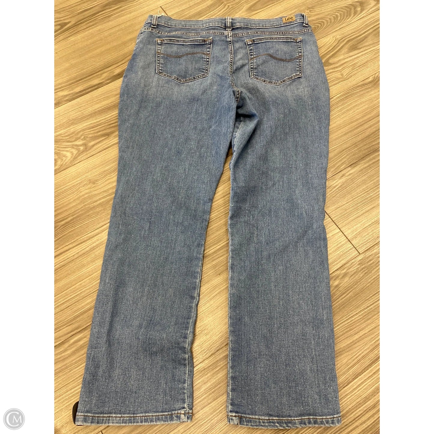 Jeans Straight By Lee In Animal Print, Size: 18