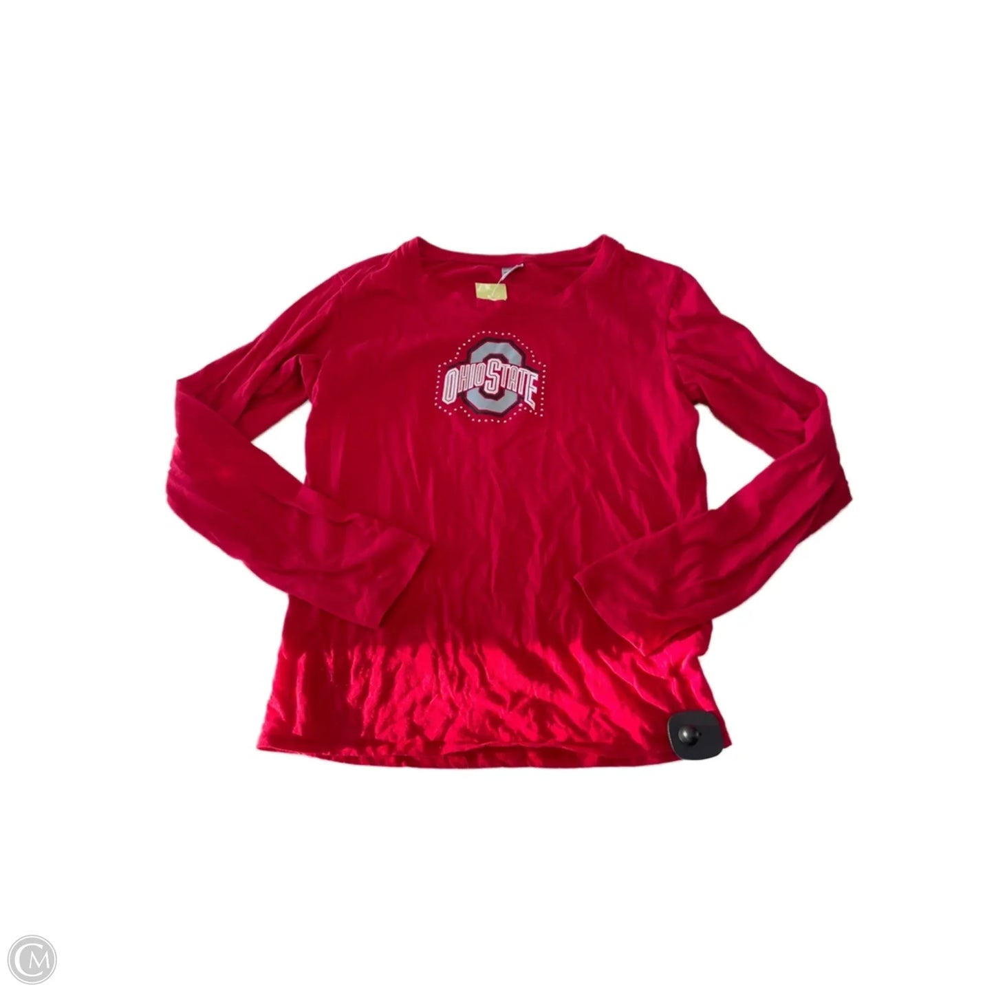 Top Long Sleeve By Clothes Mentor In Red, Size: L