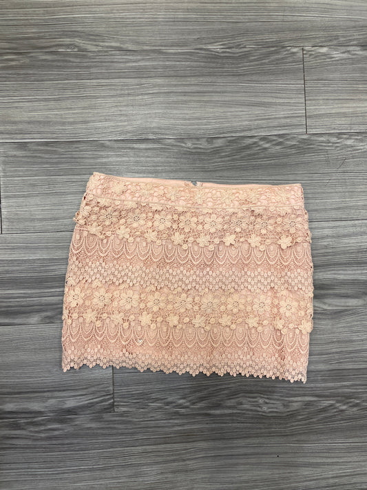 Skirt Mini & Short By American Eagle In Pink, Size: 8