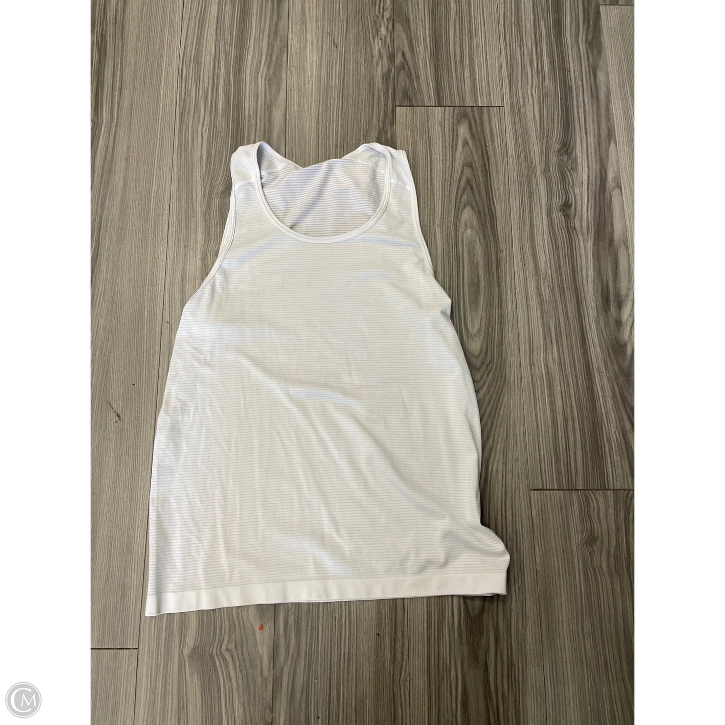 Athletic Tank Top By Lululemon In Striped Pattern, Size: 12