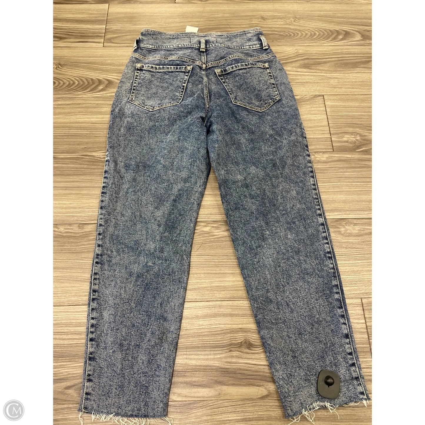 Jeans Boyfriend By Hollister In Blue Denim, Size: 8
