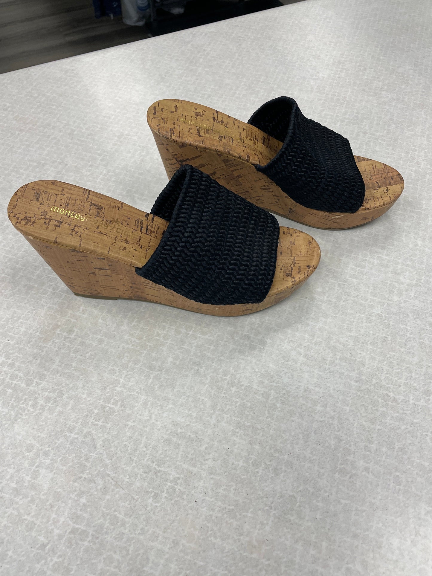 Sandals Heels Block By Montego Bay Size: 6.5