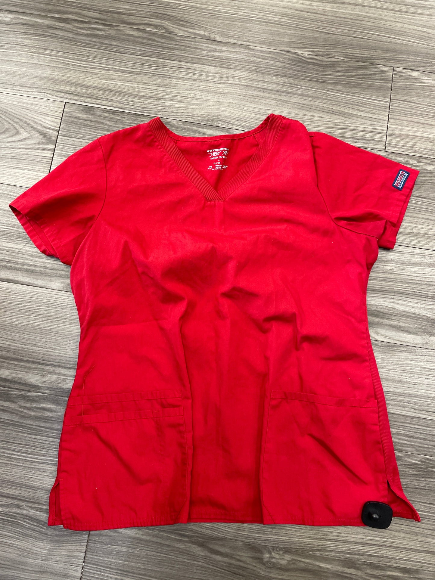 Top Short Sleeve By Cherokee Size: Xl