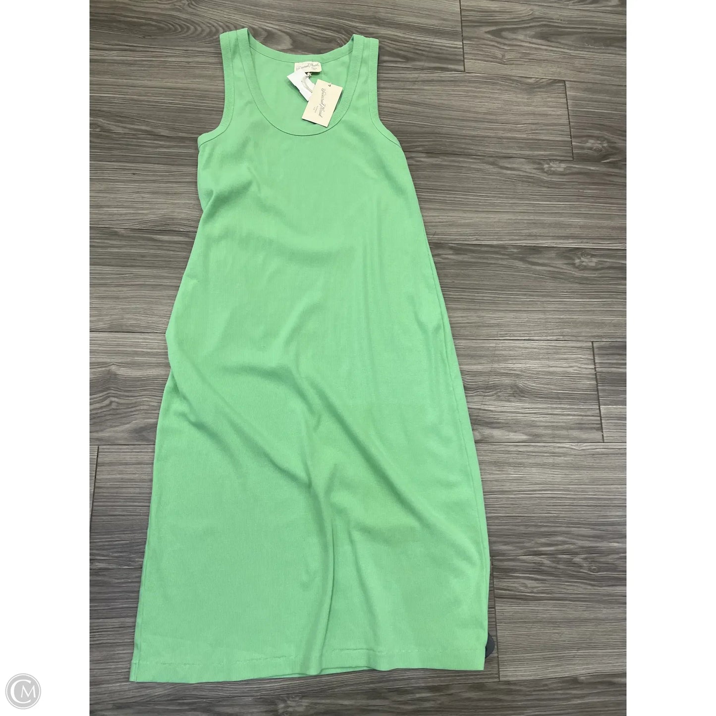 Dress Casual Midi By Universal Thread In Green, Size: L