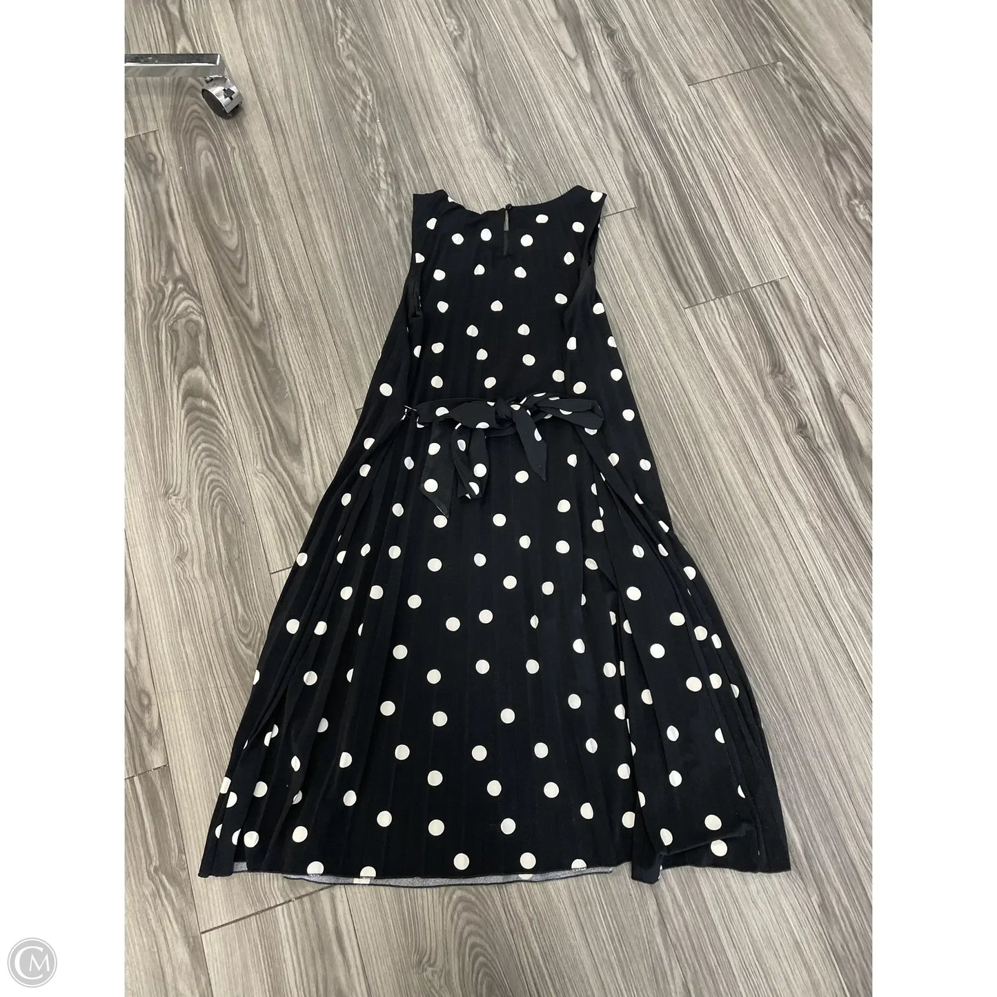 Dress Party Short By T Tahari In Polkadot Pattern, Size: M