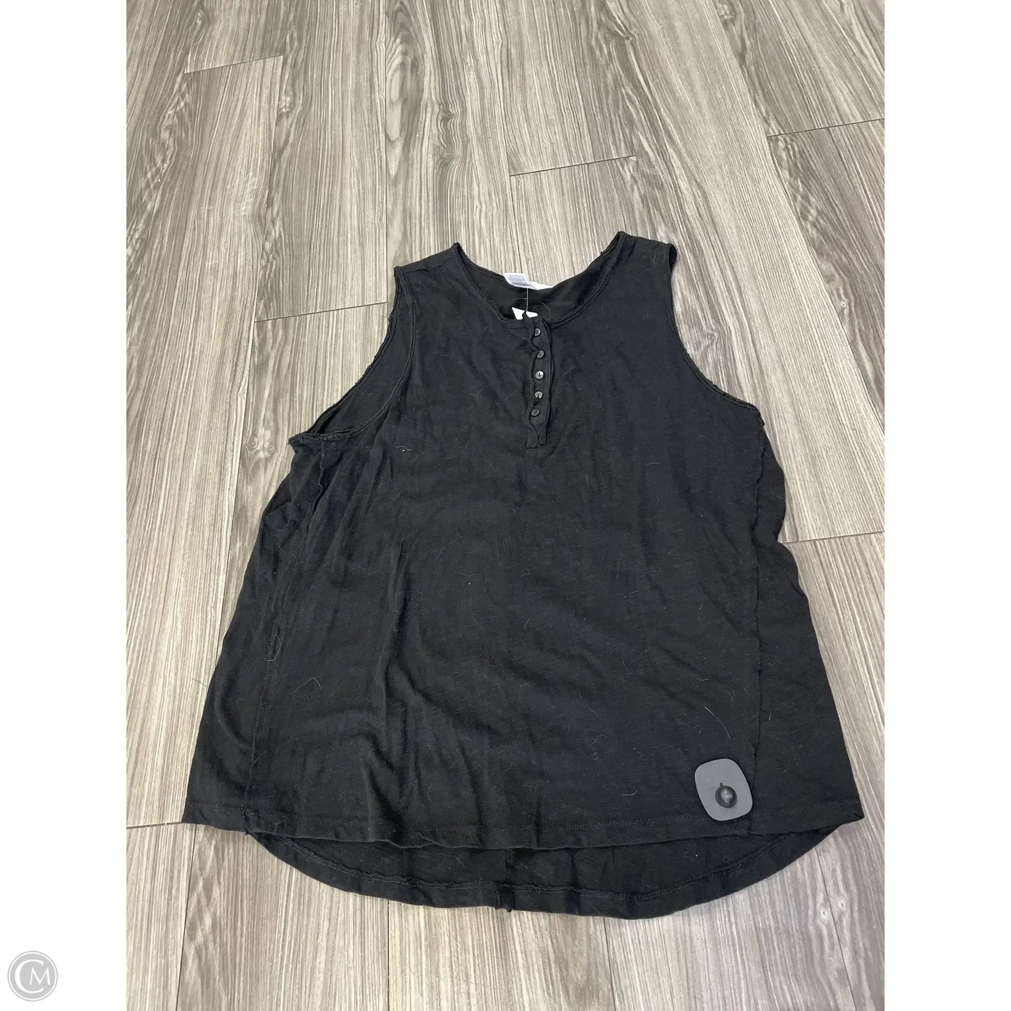 Tank Top By Time And Tru In Black, Size: 3x