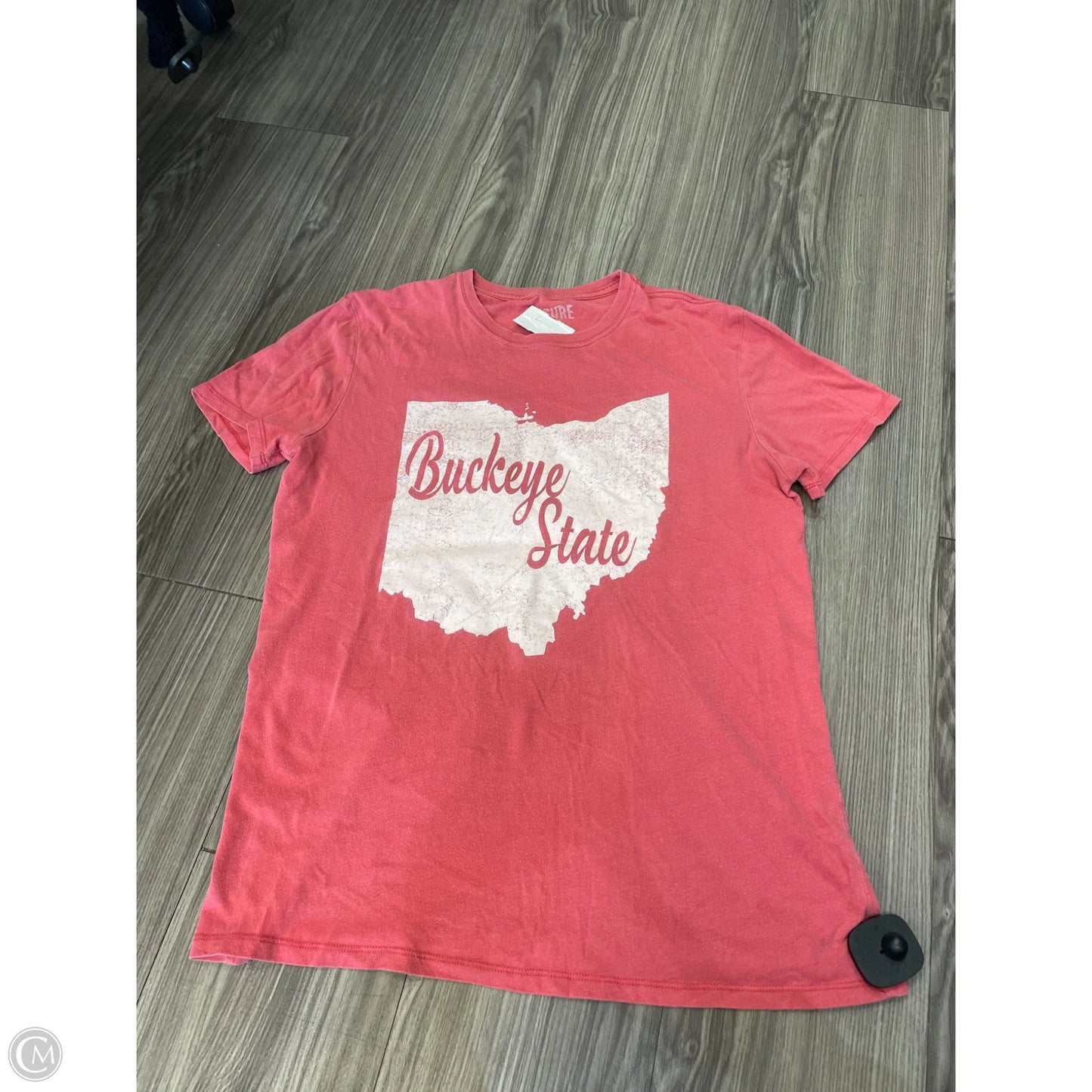 Top Short Sleeve By Clothes Mentor In Red, Size: M