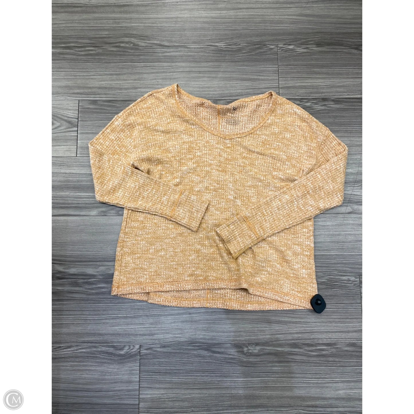 Top Long Sleeve By So In Yellow, Size: L