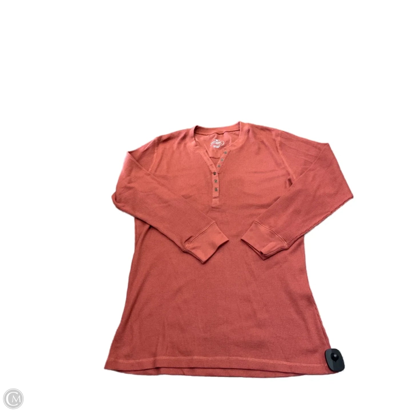 Top Long Sleeve By Cmc In Red, Size: 2x