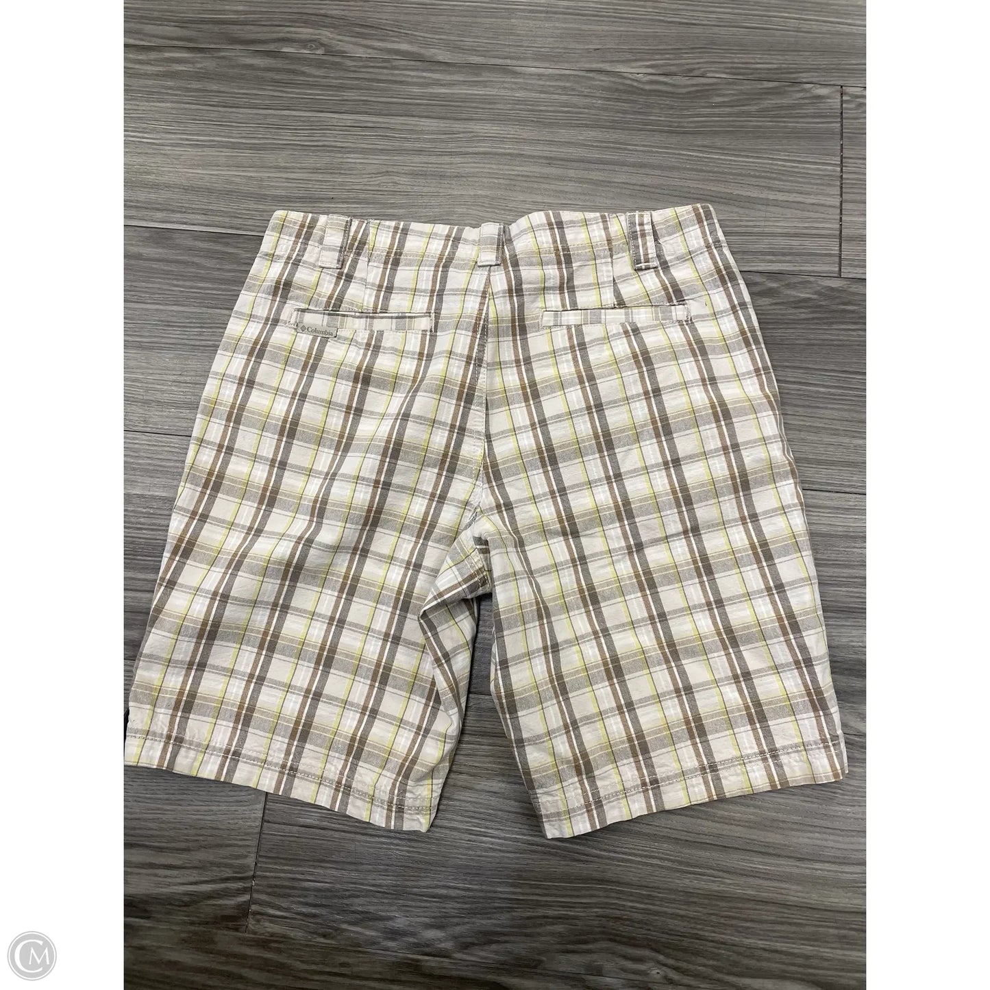 Shorts By Columbia In Plaid Pattern, Size: 4