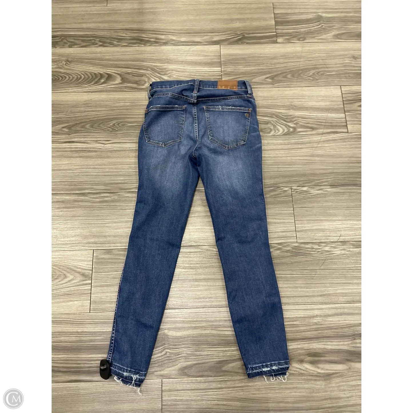 Jeans Skinny By Madewell In Blue, Size: 2