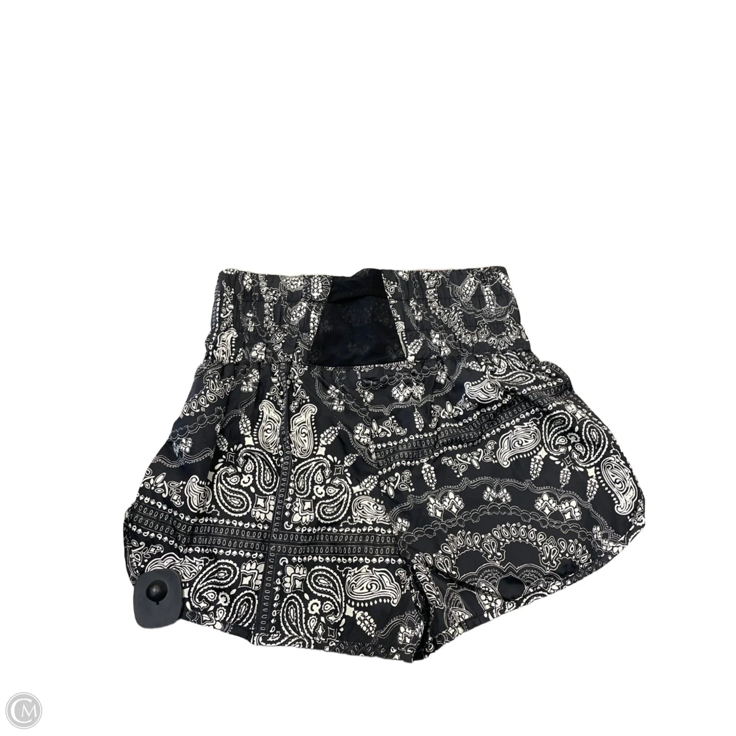 Athletic Shorts By Free People In Black & White, Size: M