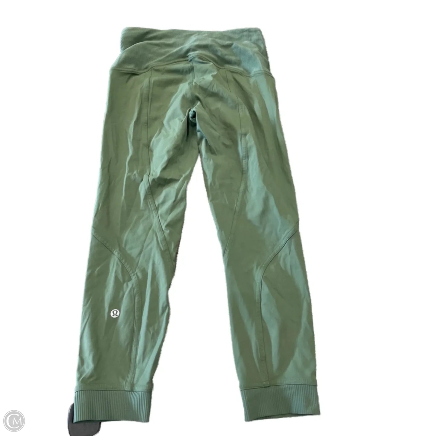 Athletic Pants By Lululemon In Green, Size: M