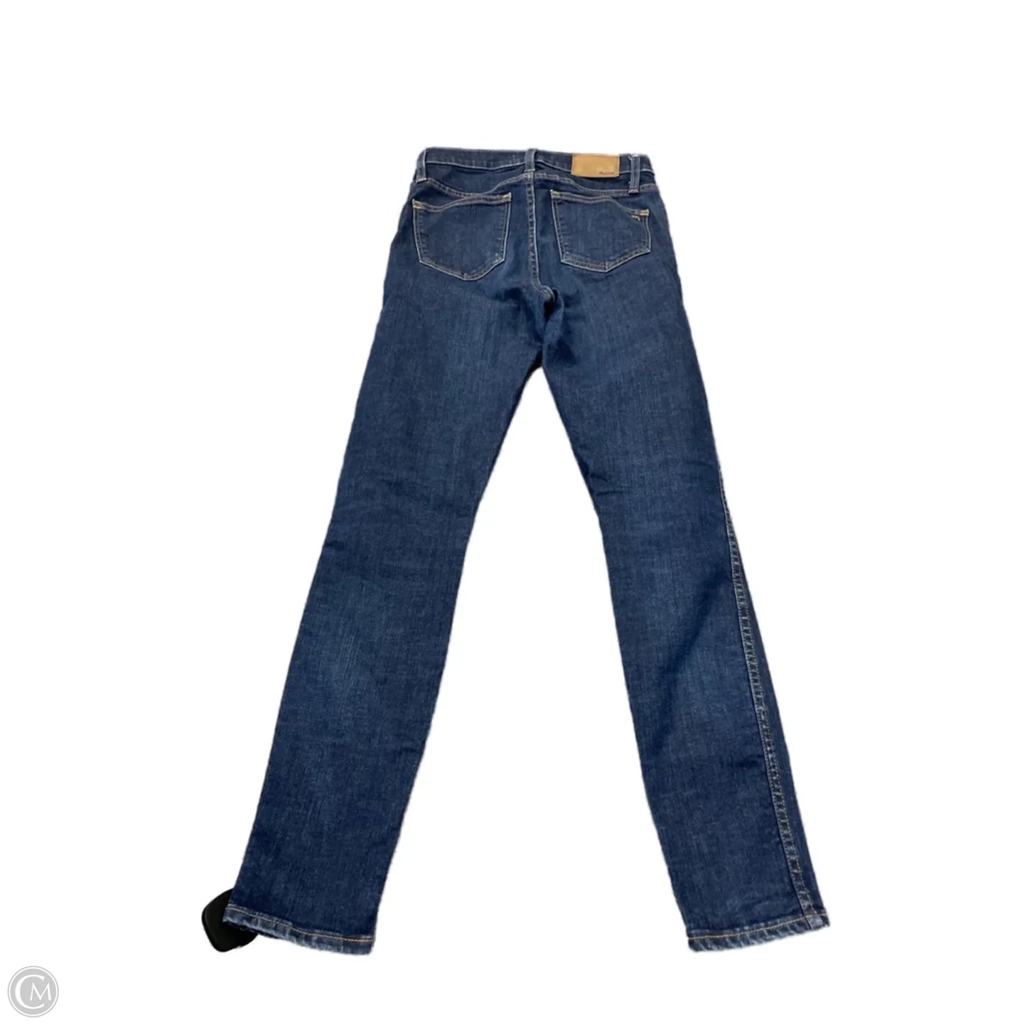 Jeans Skinny By Madewell In Blue, Size: 4