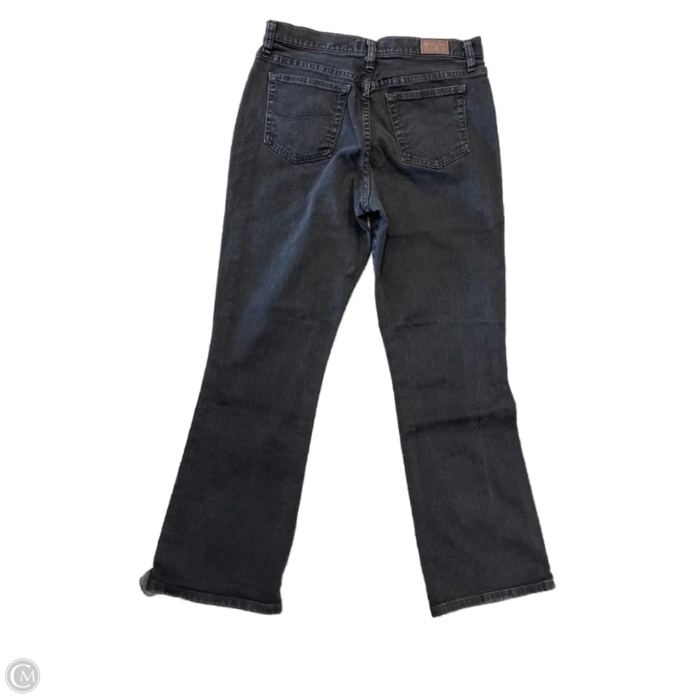 Jeans Boot Cut By Lee In Black, Size: 12