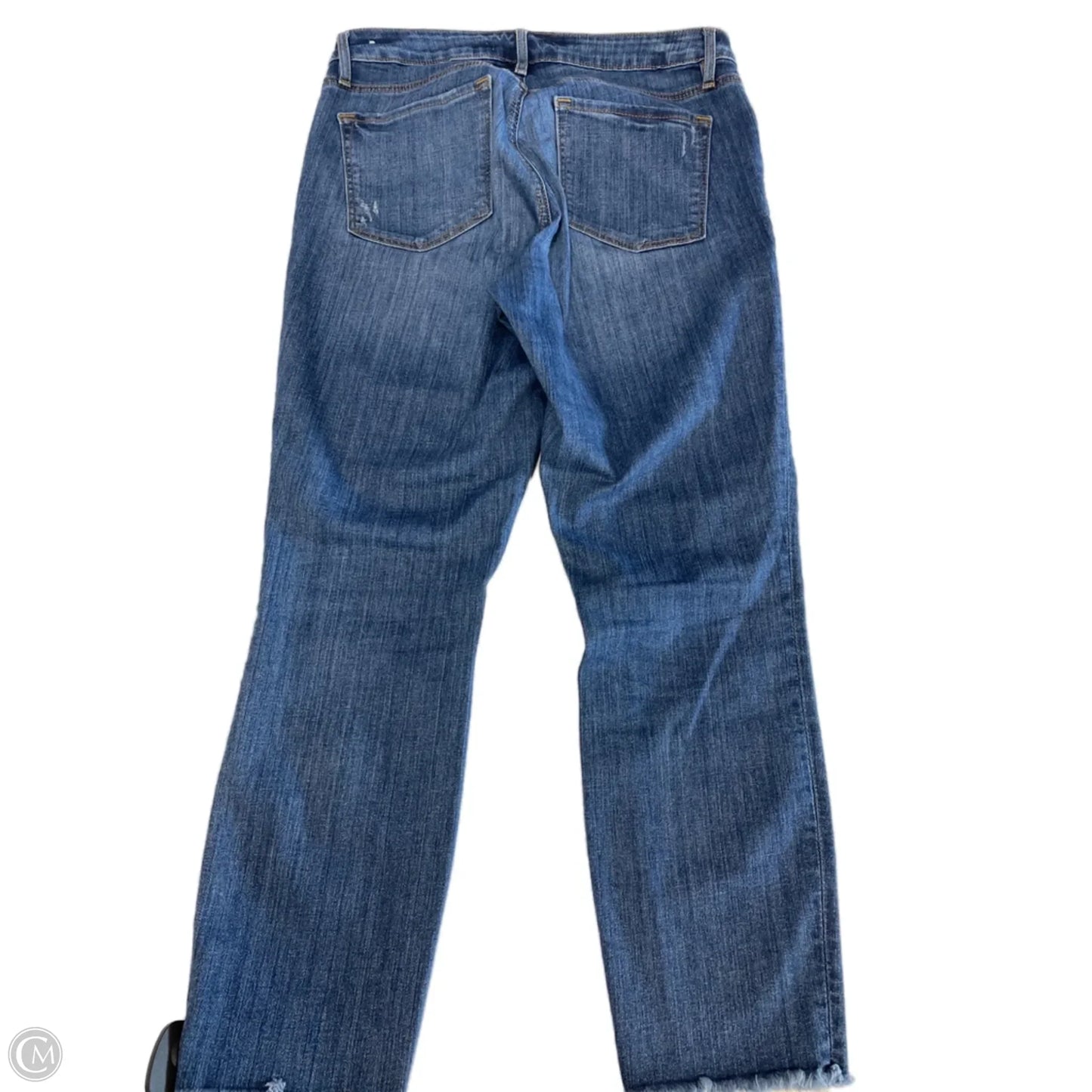 Jeans Skinny By Loft In Blue, Size: 8