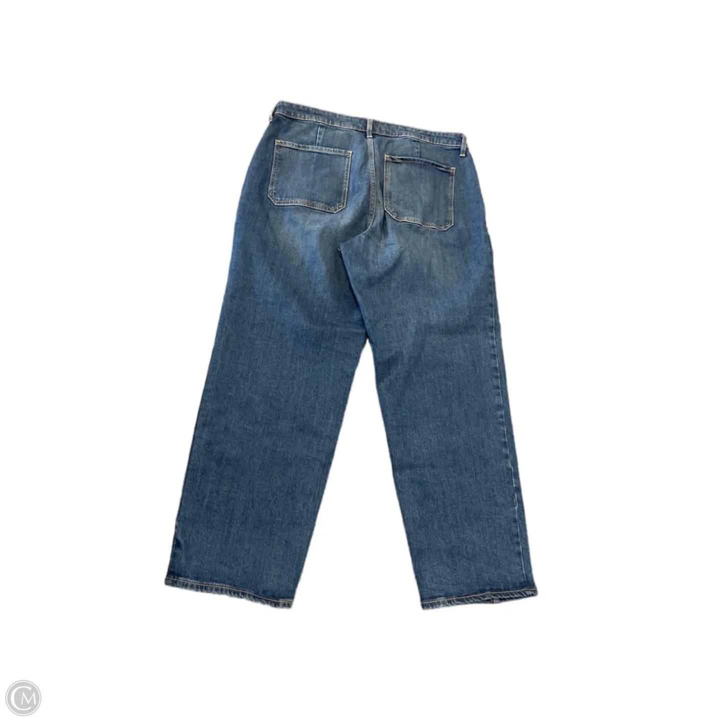 Jeans Boyfriend By Old Navy In Blue, Size: 16