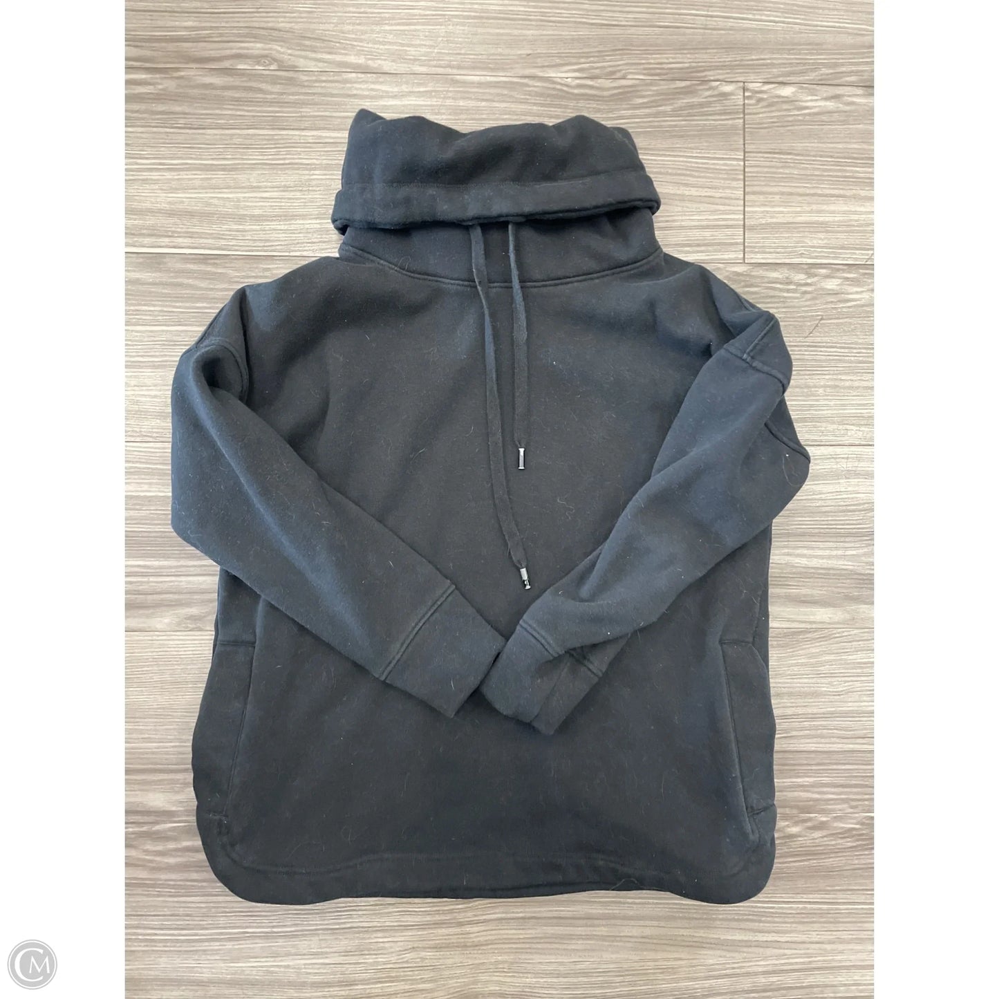 Sweatshirt Collar By Mono B In Black, Size: M