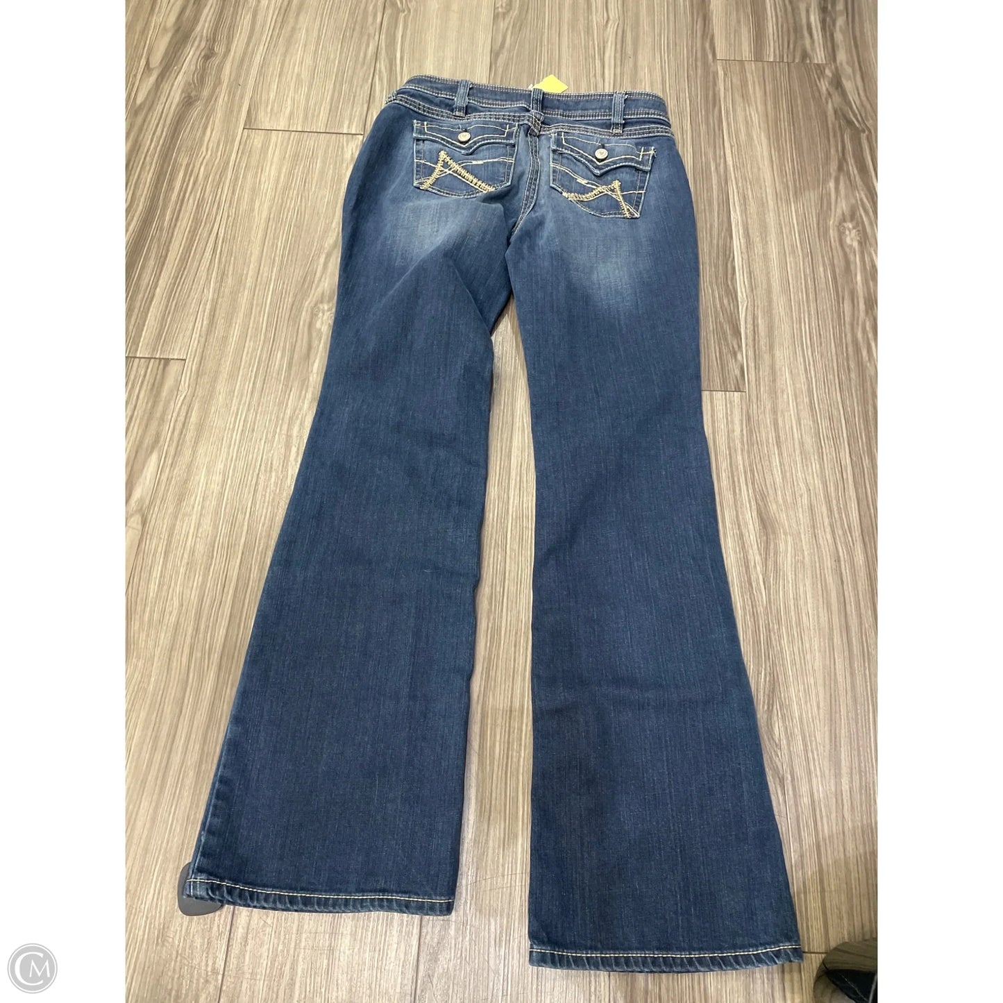Jeans Boot Cut By Ariat In Blue, Size: 10l