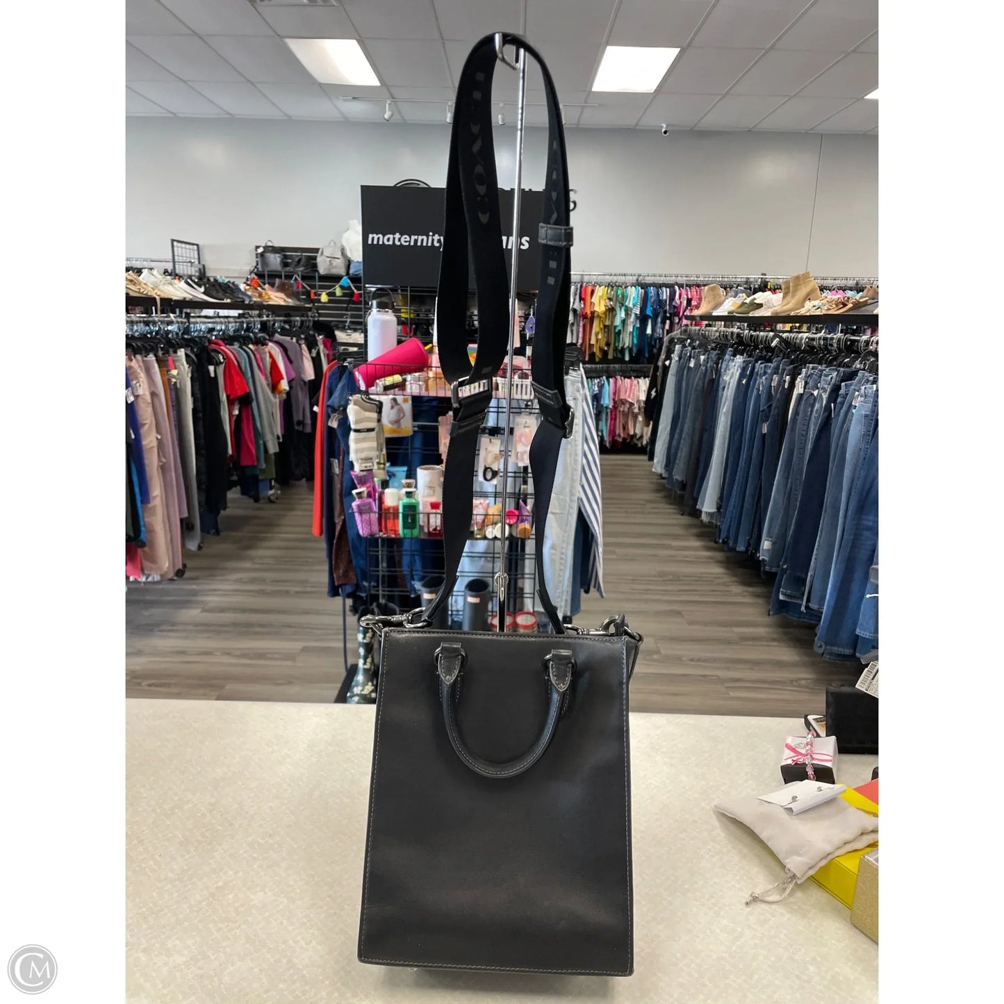 Crossbody Designer By Coach, Size: Medium