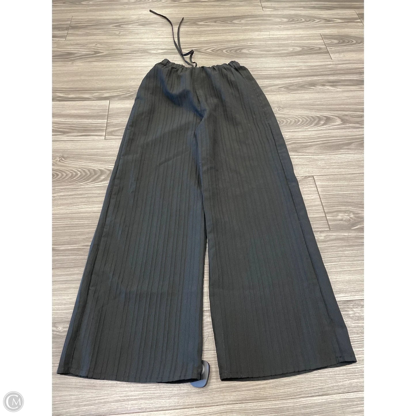 Pants Wide Leg By Shein In Black, Size: S