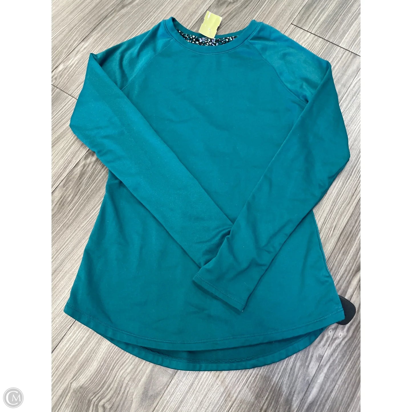 Top Sleeveless Basic By Cuddl Duds In Teal, Size: S