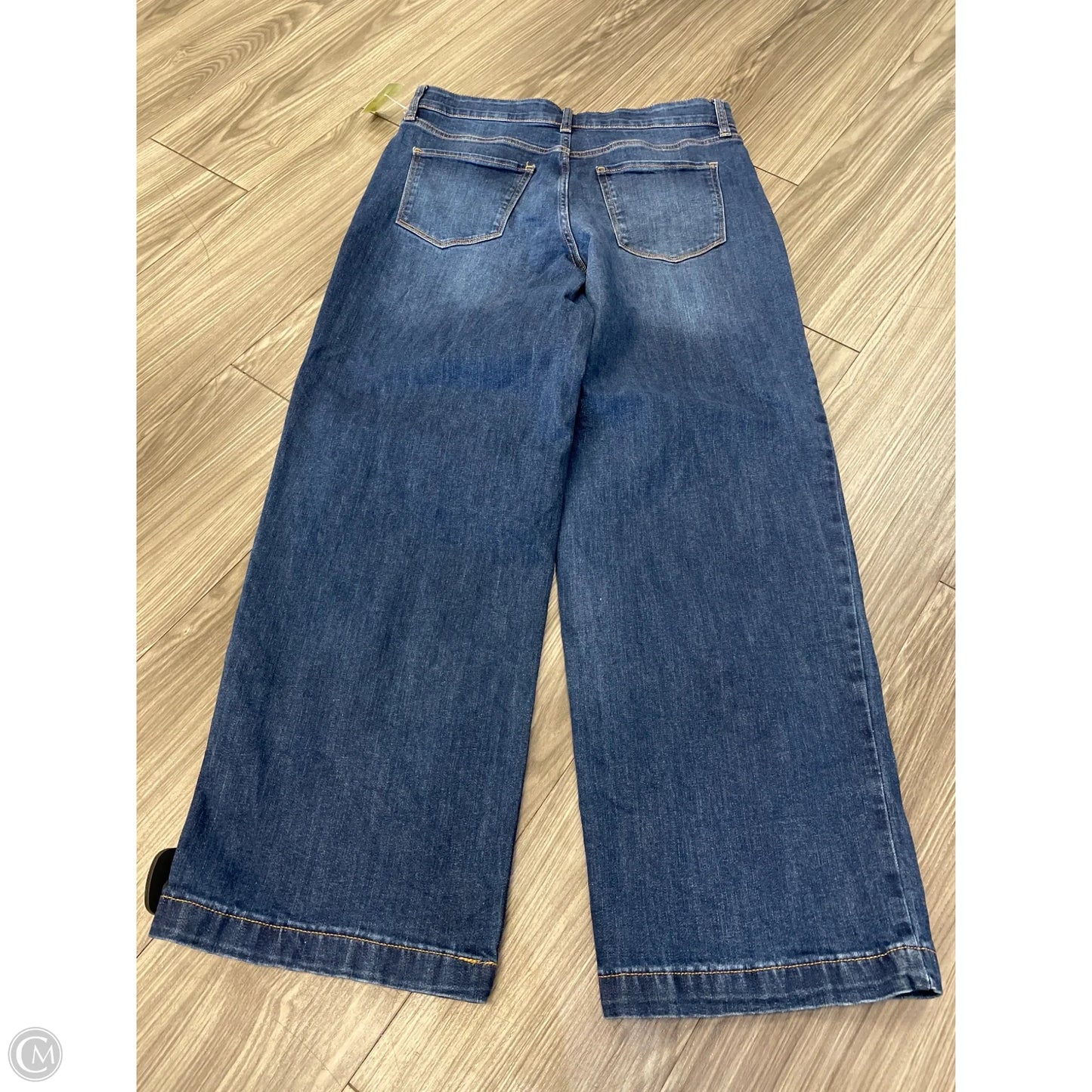 Jeans Wide Leg By St Johns Bay In Blue, Size: 10