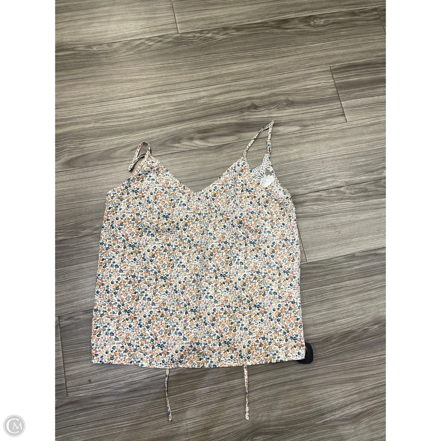 Tank Top By Shein In Floral Print, Size: L