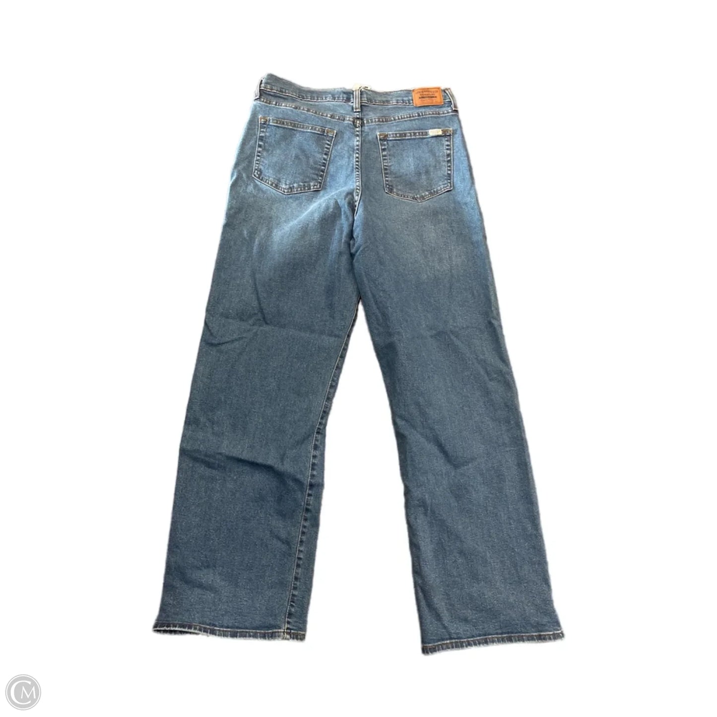 Jeans Straight By Levis In Blue, Size: 12