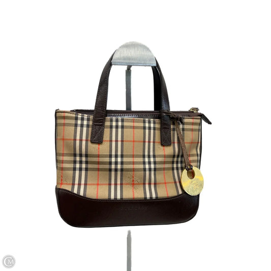 Handbag Luxury Designer By Burberry, Size: Medium