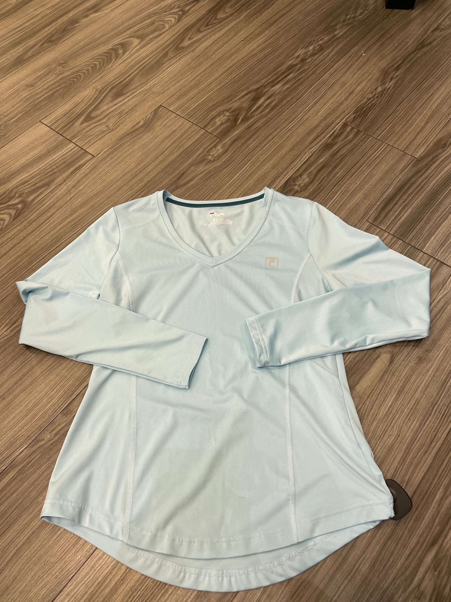 Athletic Top Short Sleeve By Fila Size: M