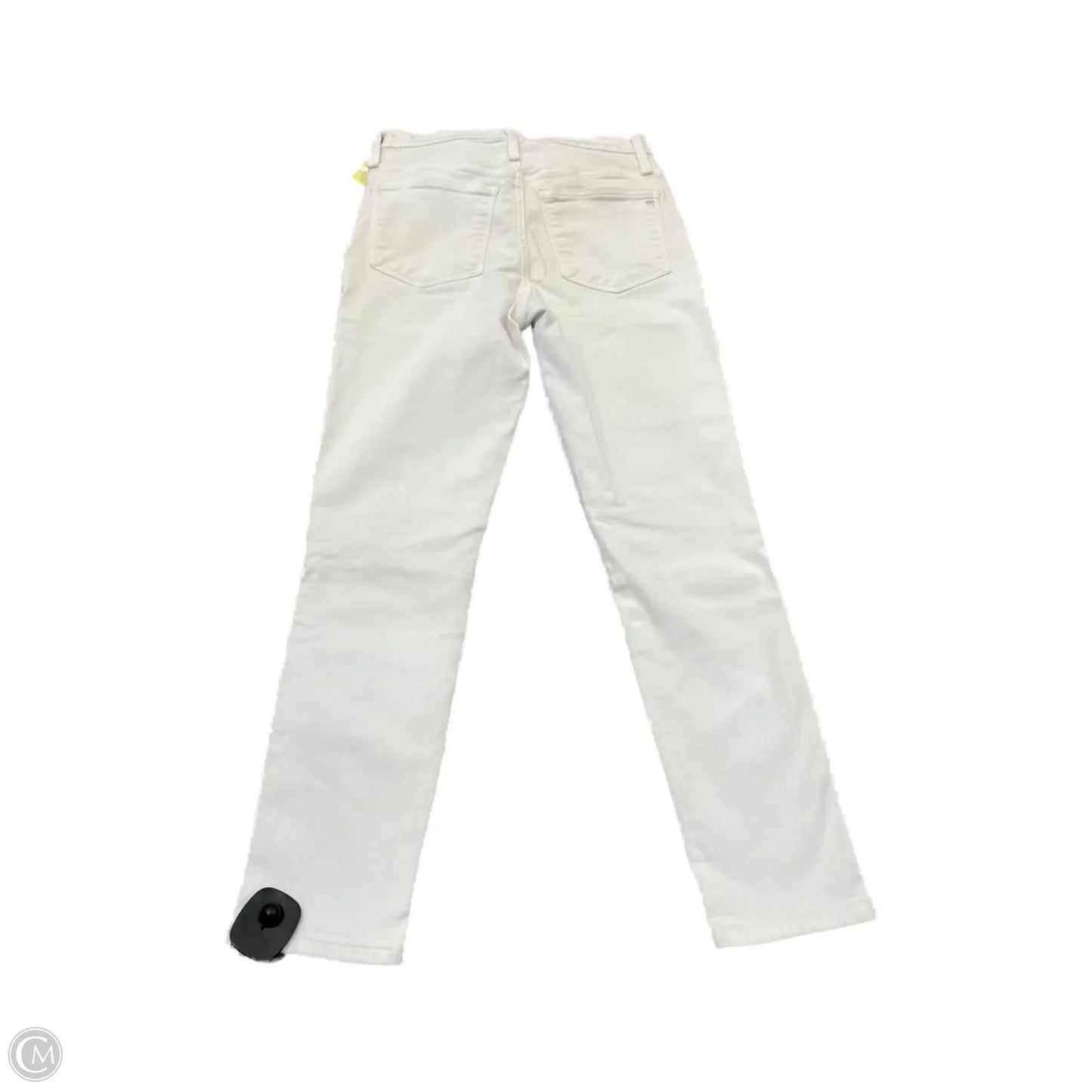 Jeans Skinny By Madewell In White, Size: 6