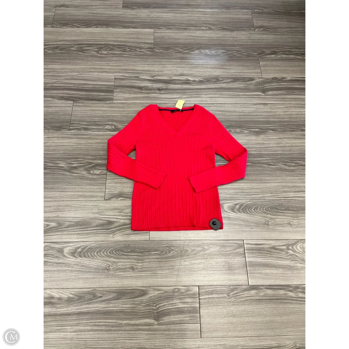 Sweater By Tommy Hilfiger In Red, Size: S