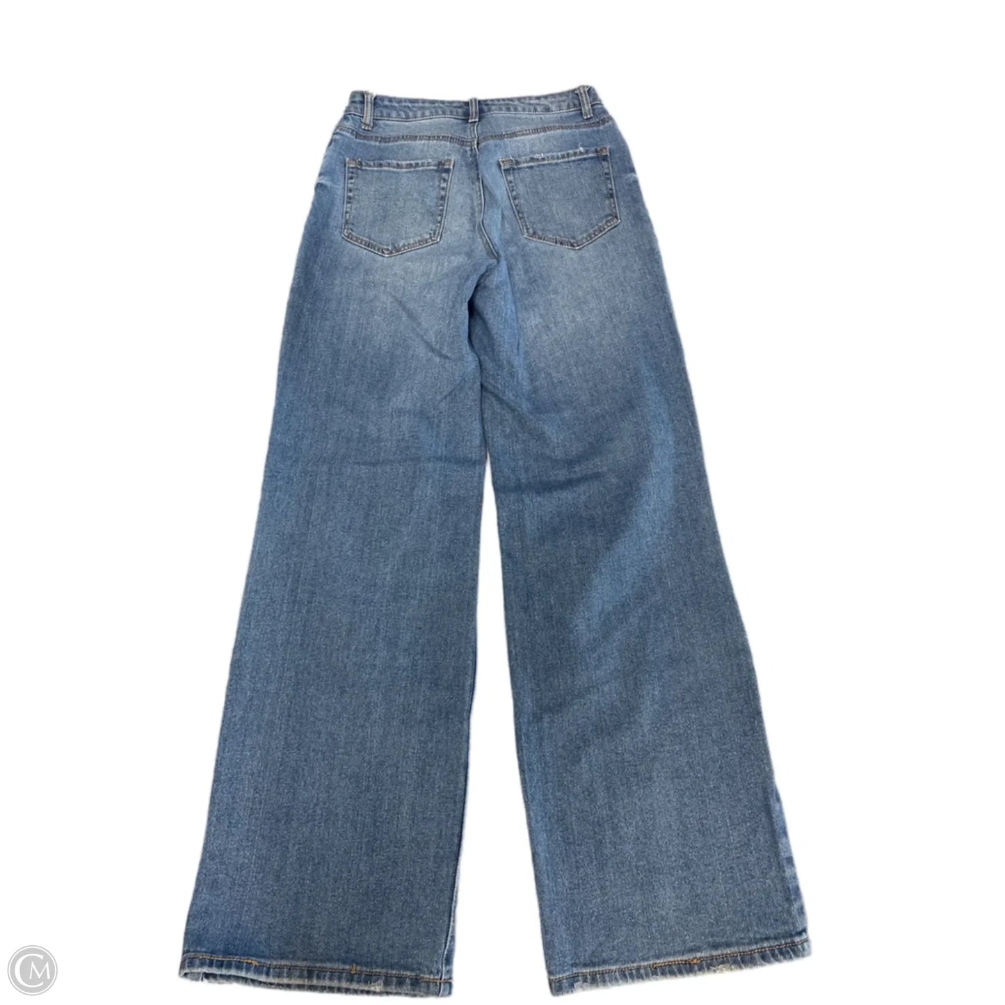 Jeans Wide Leg By So In Blue, Size: 6