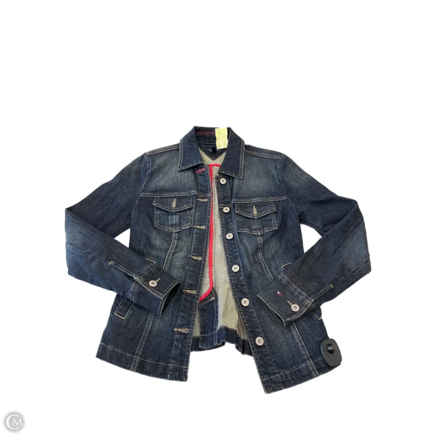 Jacket Denim By Tommy Hilfiger In Blue, Size: Xs