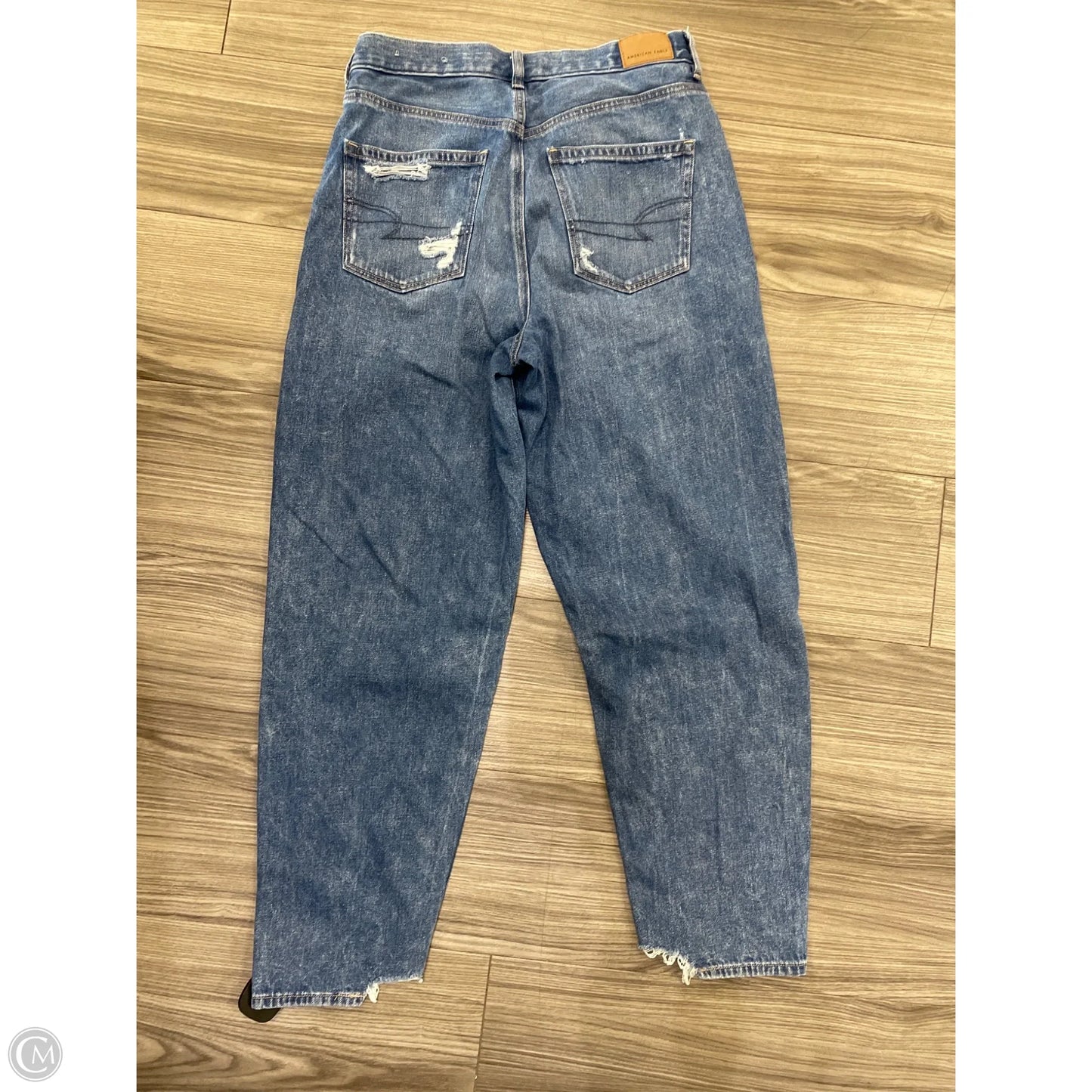 Jeans Boyfriend By American Eagle In Blue, Size: 6