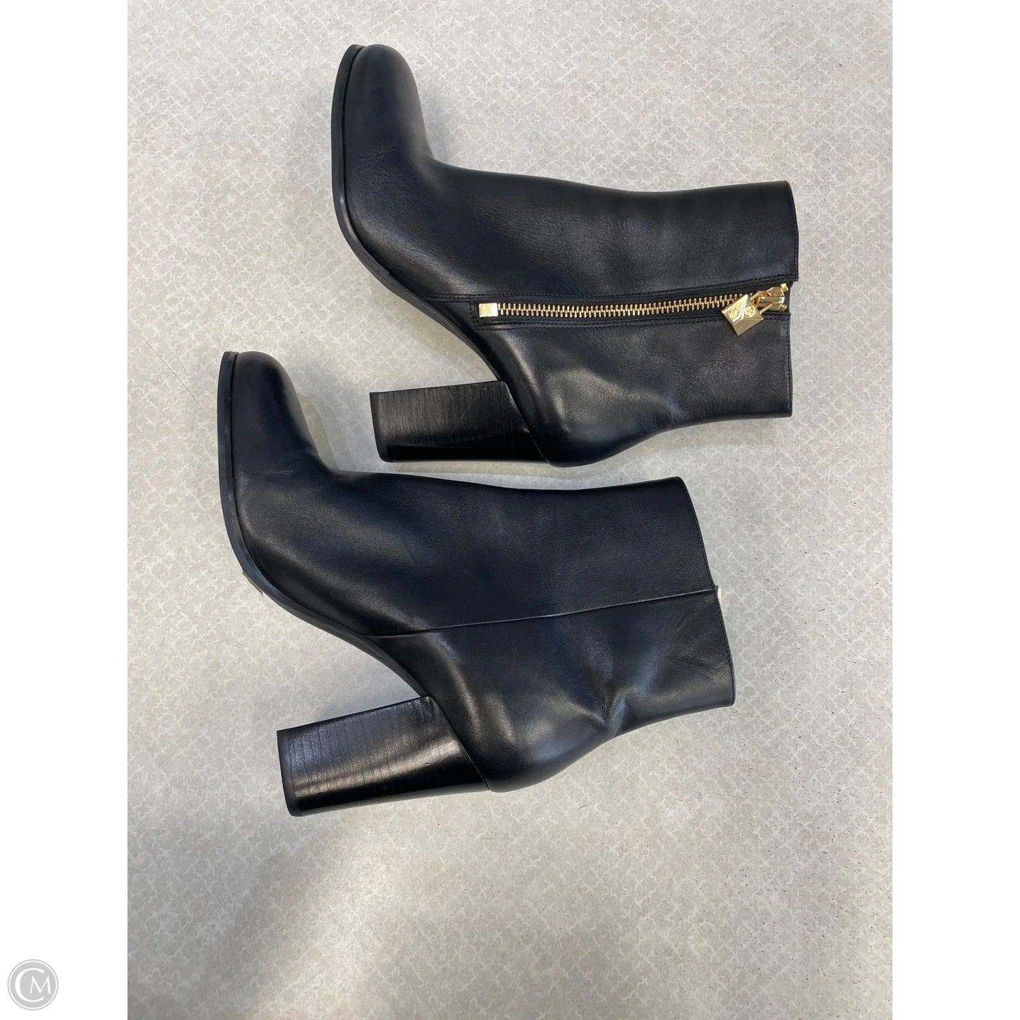 Boots Designer By Michael Kors In Black, Size: 8.5