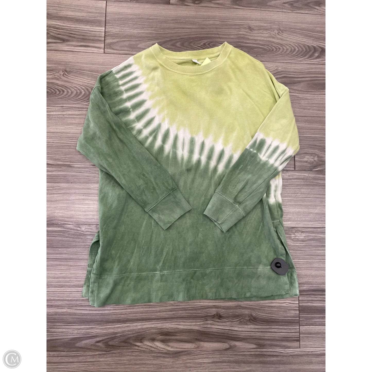 Top Long Sleeve By Old Navy In Green, Size: L