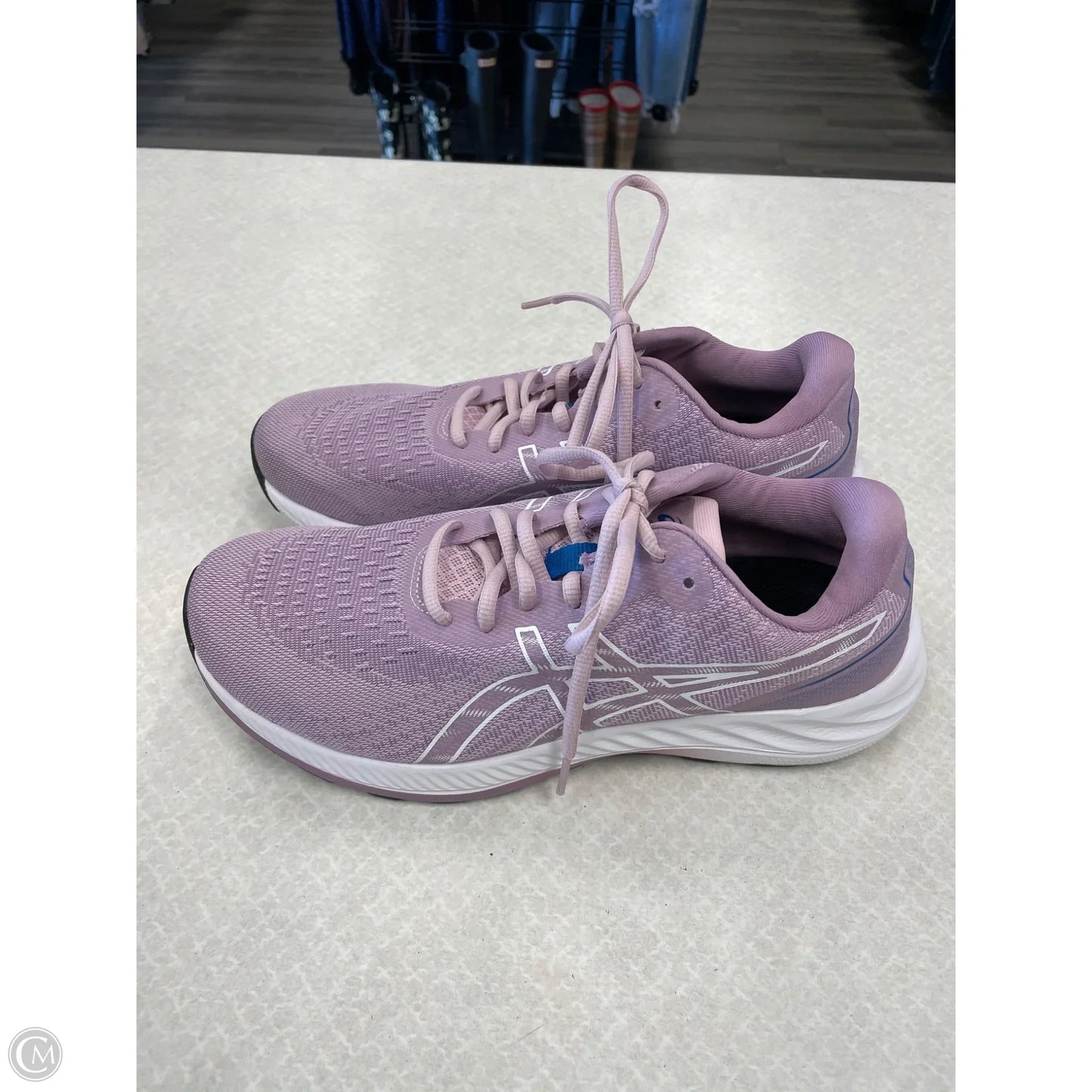 Shoes Athletic By Asics In Purple, Size: 9.5