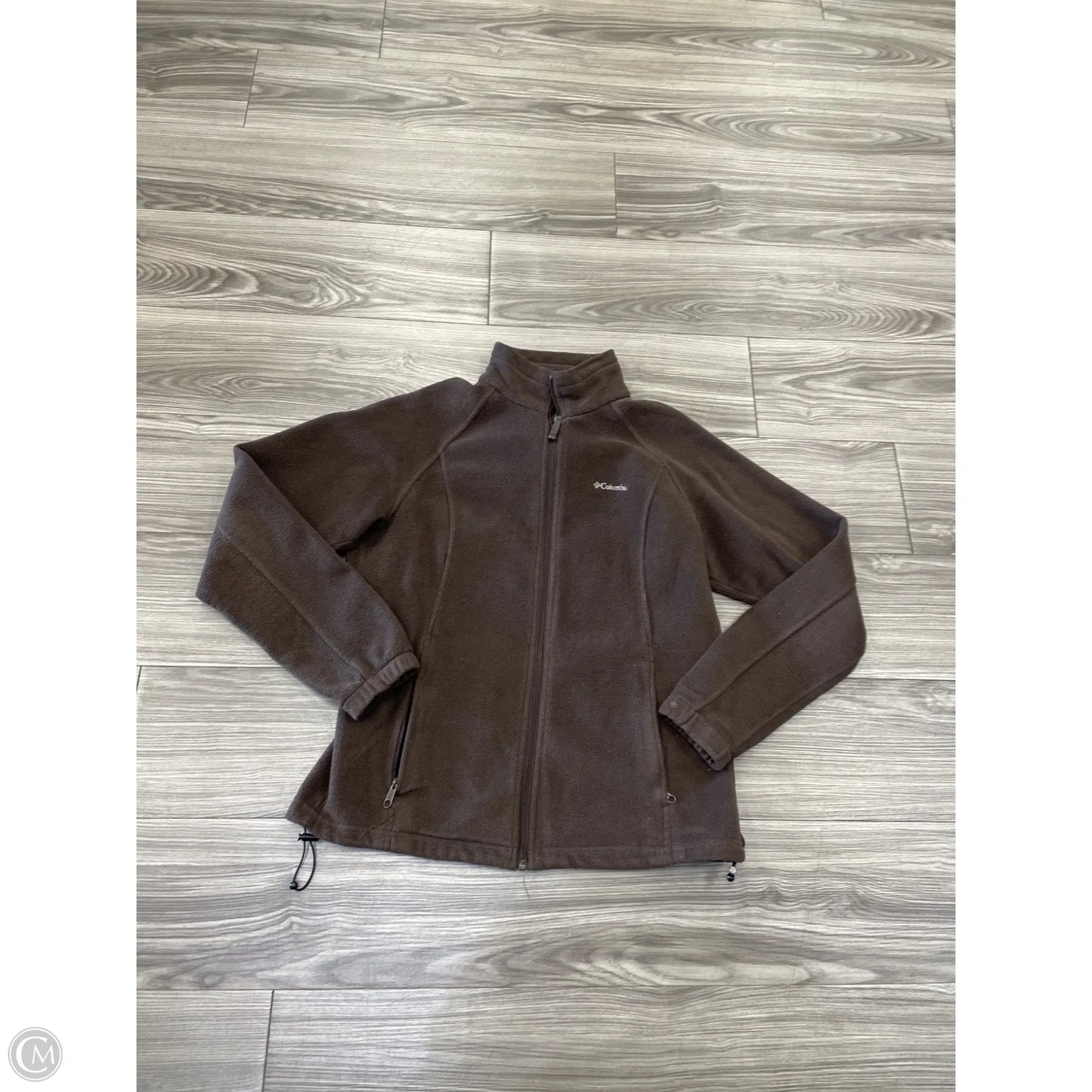 Jacket Fleece By Columbia In Brown, Size: Xl