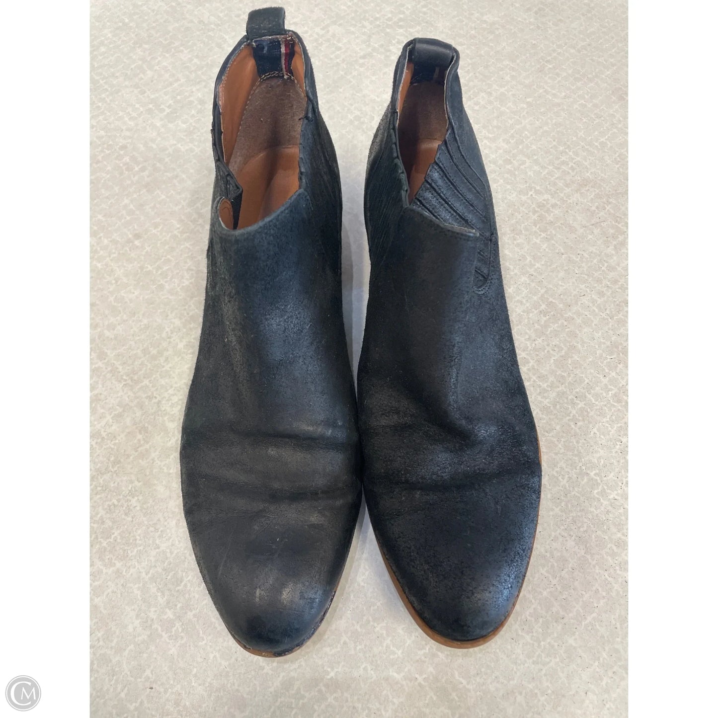 Boots Ankle Heels By Tommy Hilfiger In Black, Size: 9